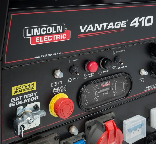 LINCOLN ELECTRIC VANTAGE 410 WELDER GENERATOR (CE Compliant)