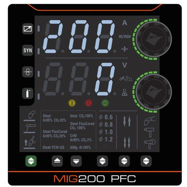 JASIC EVO MIG 200 PFC PACKAGE 110/240 VOLTS + TROLLEY