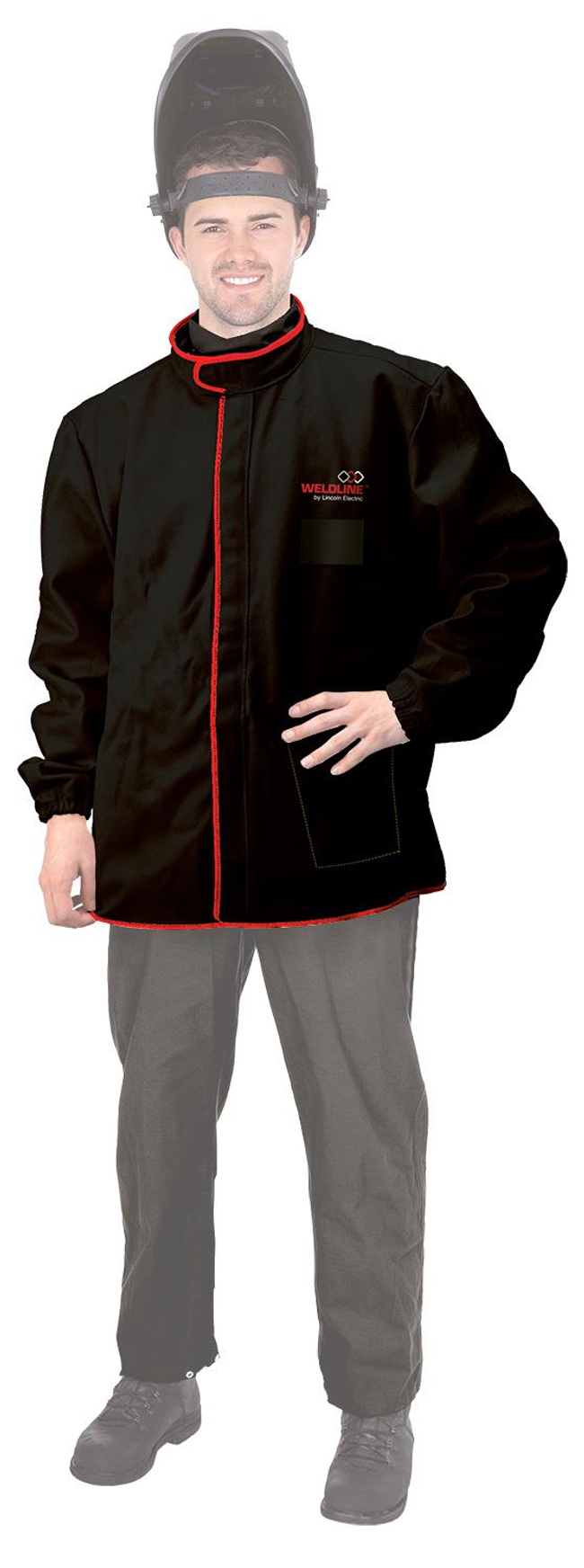 SPLIT LEATHER WELDING JACKET SIZE MED