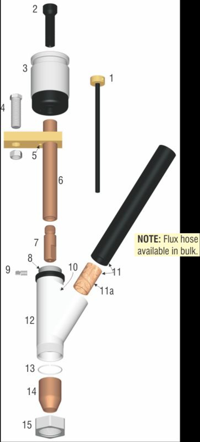 9ST10574 FLUX CONE LOCKING FERRULE FOR K231