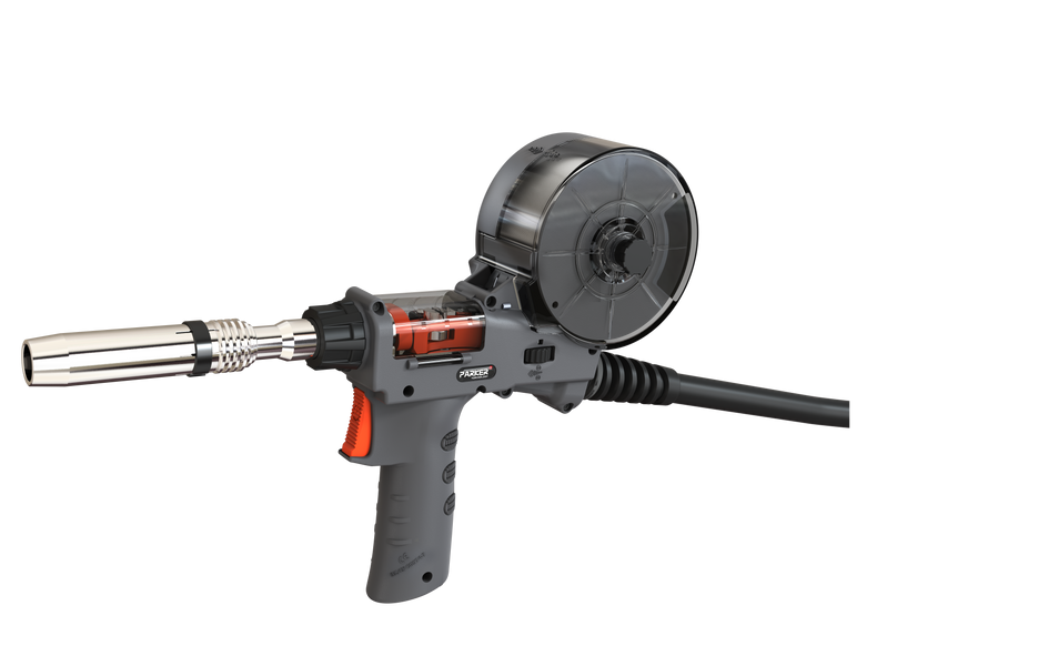 PARKER TORCHOLOGY DURAGRIP AUTO VOLTAGE 360 SPOOL - ON GUN 8MTR